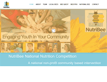 Tablet Screenshot of nutribee.org